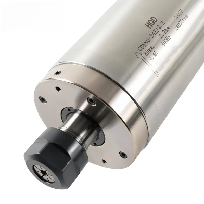 HQD 2.2KW 定トルクスピンドル GDK80-24Z/ - Water Cooled Spindle のレビューと価格