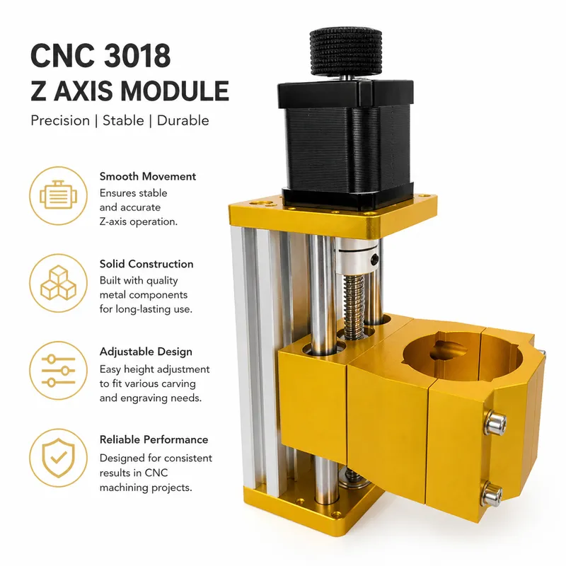 CNC 3018 Plus Z軸モジュール、アルミニウム製ス - 3018 Aluminium Cnc のレビューと価格