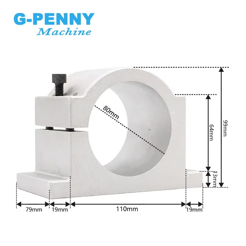 Gpenny 1.5kw ER16 D80mm 水冷スピンド - Spindle Motor のレビューと価格