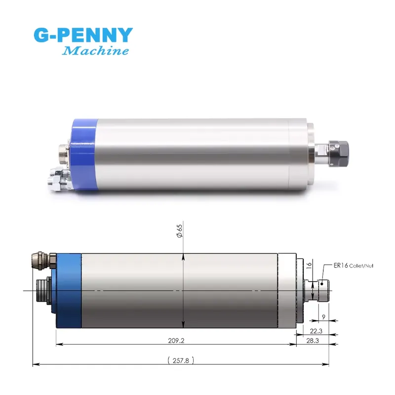 カスタマイズG-PENNY 110v/220v 1.5kw  - Spindle Motor のレビューと価格