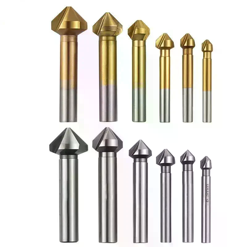 エンドミルカッター 3枚刃 丸シャンク 90度 HSS カウ - End Mill のレビューと価格