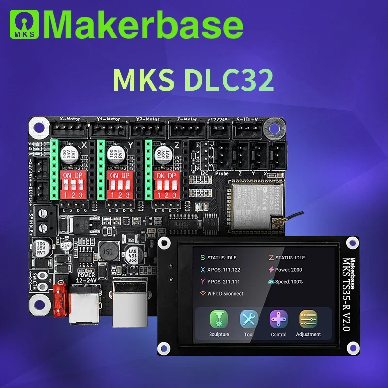 Makerbase MKS DLC32 Grbl コントロー - Lm8Uu Bearing のレビューと価格