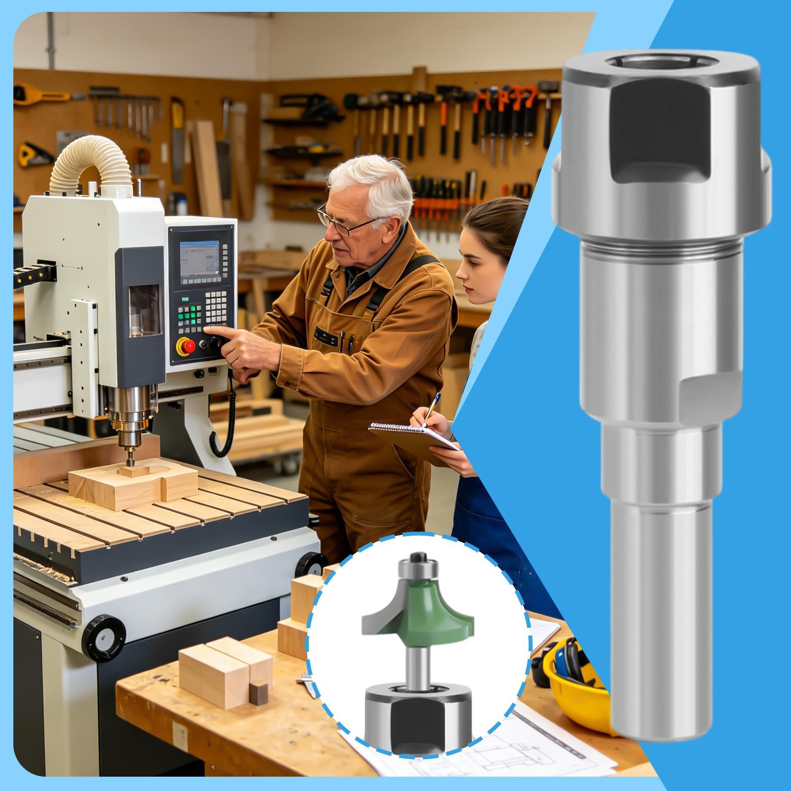 ルータービットエクステンダー、面取りグリッパー、エンドミル延 - End Mill のレビューと価格