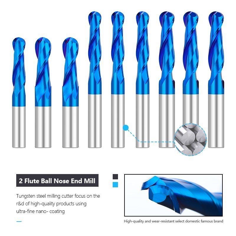 Xcan-エンドミル3.175 4 6 8 10 12mm, - End Mill Set のレビューと価格