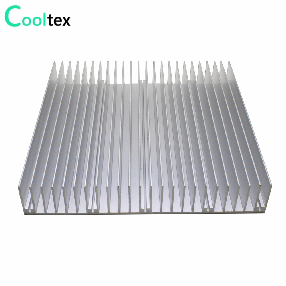 150x150x25mmのDIY用アルミニウム製ヒートシンク - Aluminium Extrusion のレビューと価格