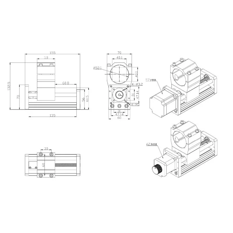CNC 3018 Z軸モジュール、Nema17ステッピングモ - 3018 Aluminium Cnc のレビューと価格