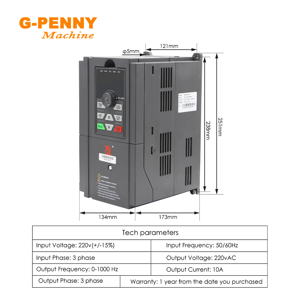 G-Penny 2.2KW 水冷スピンドルモーター セラミッ - Water Cooled Spindle のレビューと価格
