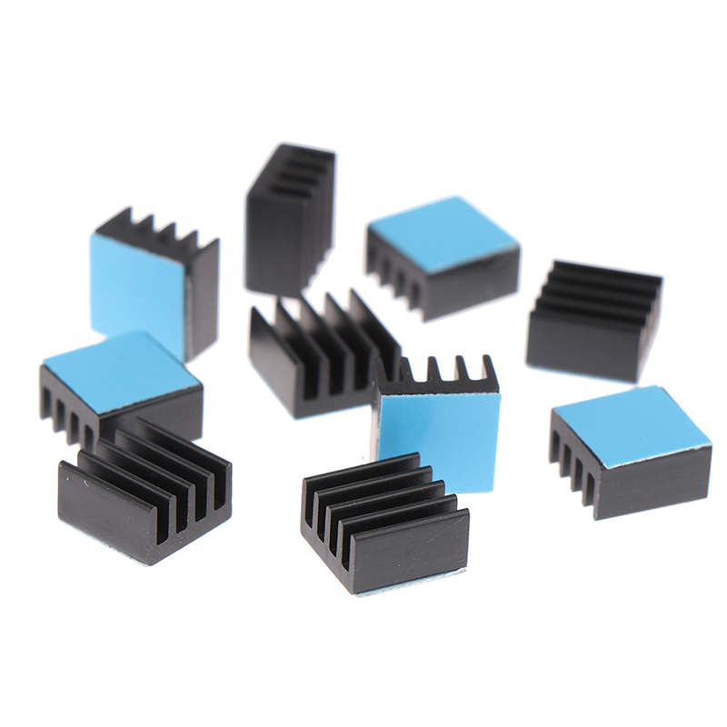 - 10個 8.8*8.8*5mm アルミニウム製ヒートシン - Aluminium Extrusion のレビューと価格