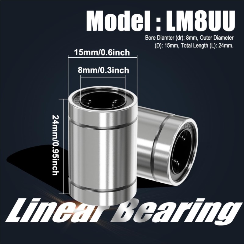 4/10個 LM8UU LM10UU LM16UU LM12 - Lm8Uu Bearing のレビューと価格