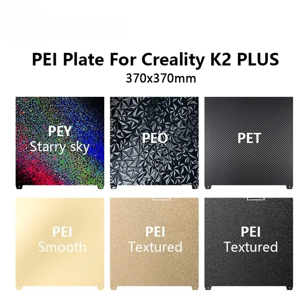 370x370mm ブラックフロストPEIビルドプレート 高 - Aluminium Profile 2020 のレビューと価格