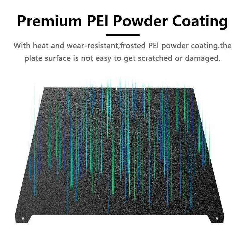 370x370mm ブラックフロストPEIビルドプレート 高 - Aluminium Profile 2020 のレビューと価格